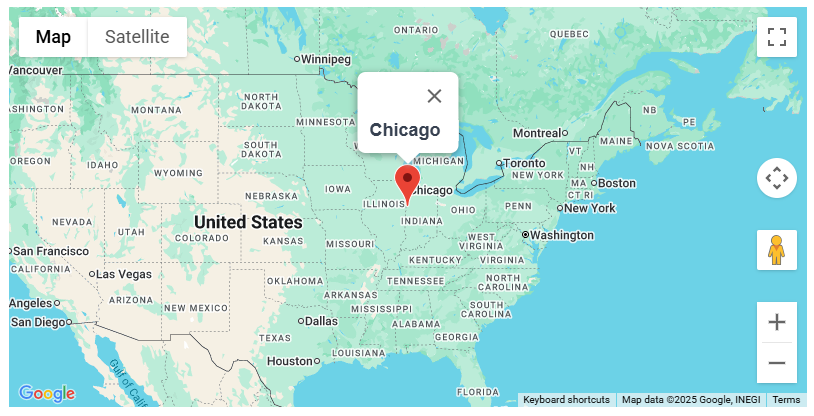 Simple Location Map